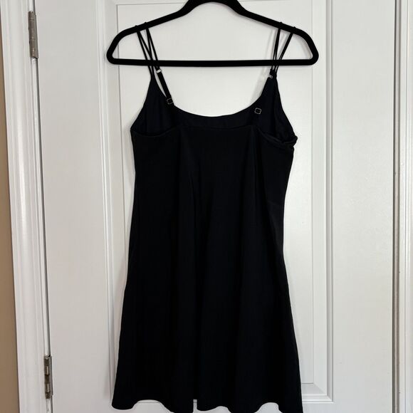 Abercrombie & Fitch Black Traveler Mini Athletic Medium M Dress Built in Shorts - Picture 4 of 8